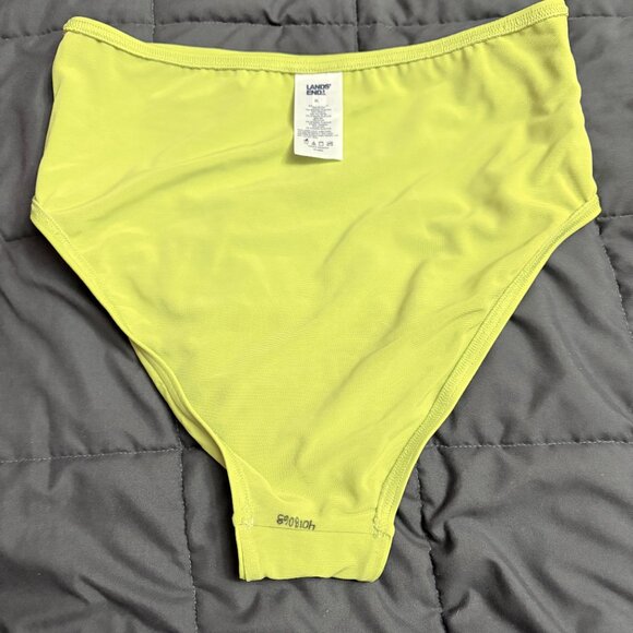 Lands' End Cheeky High Waisted Bikini Bottoms - Size: 8 Long - NWT - Picture 5 of 12
